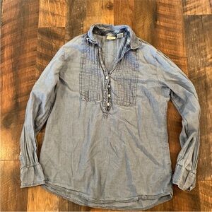 L.L. Bean chambray long sleeve